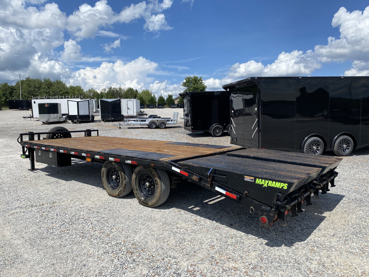 Used 2023 Load Trail 102" x 24' 14k Flatbed Trailer