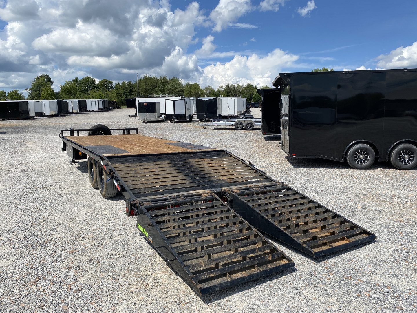 Used 2023 Load Trail 102" x 24' 14k Flatbed Trailer