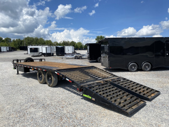 Used 2023 Load Trail 102" x 24' 14k Flatbed Trailer