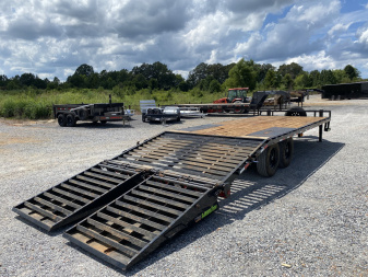 Used 2023 Load Trail 102" x 24' 14k Flatbed Trailer