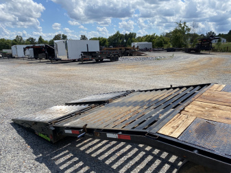 Used 2023 Load Trail 102" x 24' 14k Flatbed Trailer