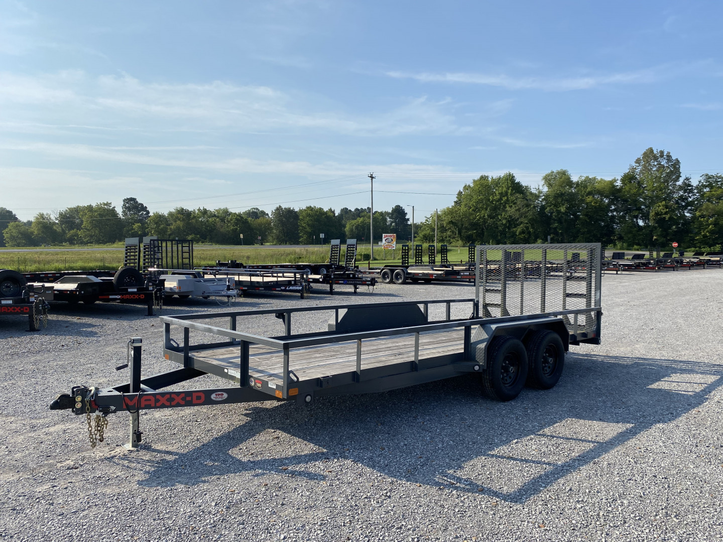 Used 2022 MAXXD 83"x18' 10k Utility Trailer