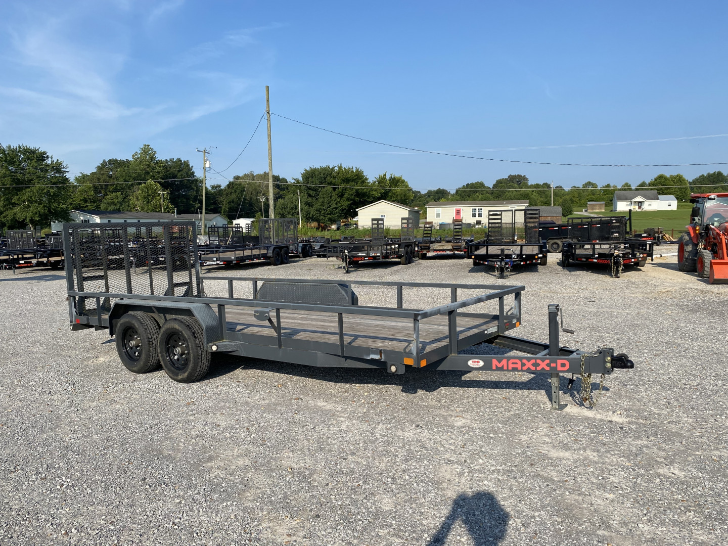 Used 2022 MAXXD 83"x18' 10k Utility Trailer