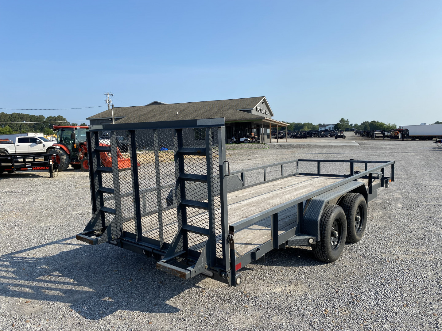 Used 2022 MAXXD 83"x18' 10k Utility Trailer