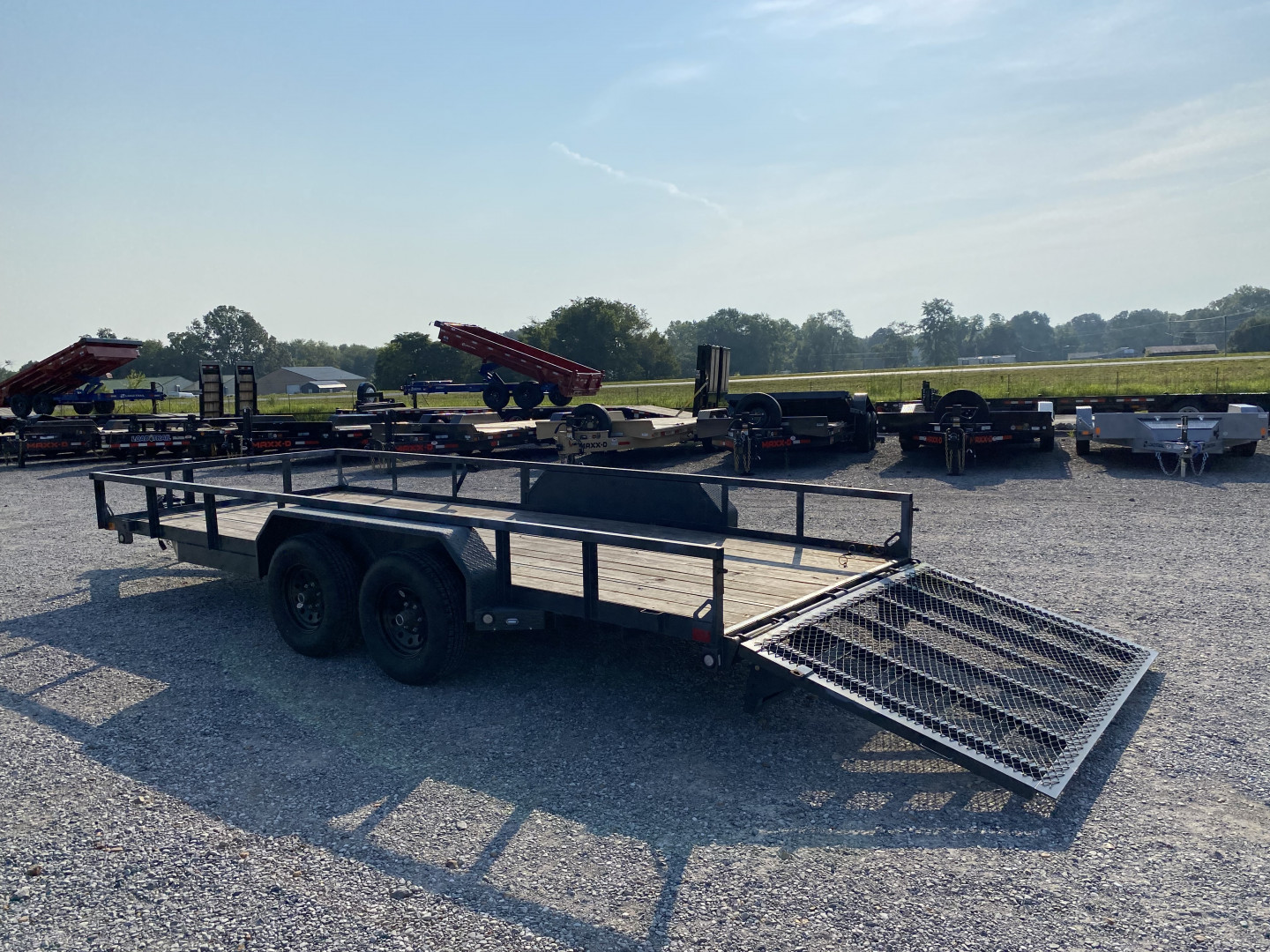 Used 2022 MAXXD 83"x18' 10k Utility Trailer