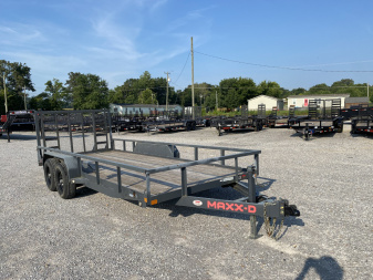 Used 2022 MAXXD 83"x18' 10k Utility Trailer