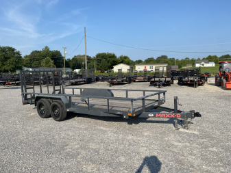 Used 2022 MAXXD 83"x18' 10k Utility Trailer