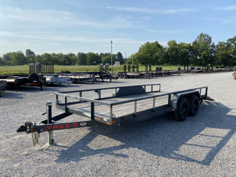 Used 2022 MAXXD 83"x18' 10k Utility Trailer