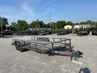 Used 2022 MAXXD 83"x18' 10k Utility Trailer