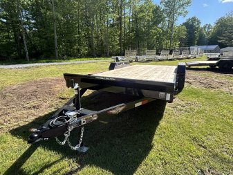New 2025 H&H Trailers Car Hauler 82X18 (16+2) 7K