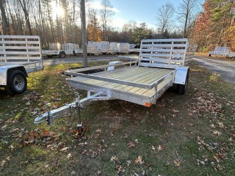 New 2025 Bear Track BTU76144W Utility Trailer