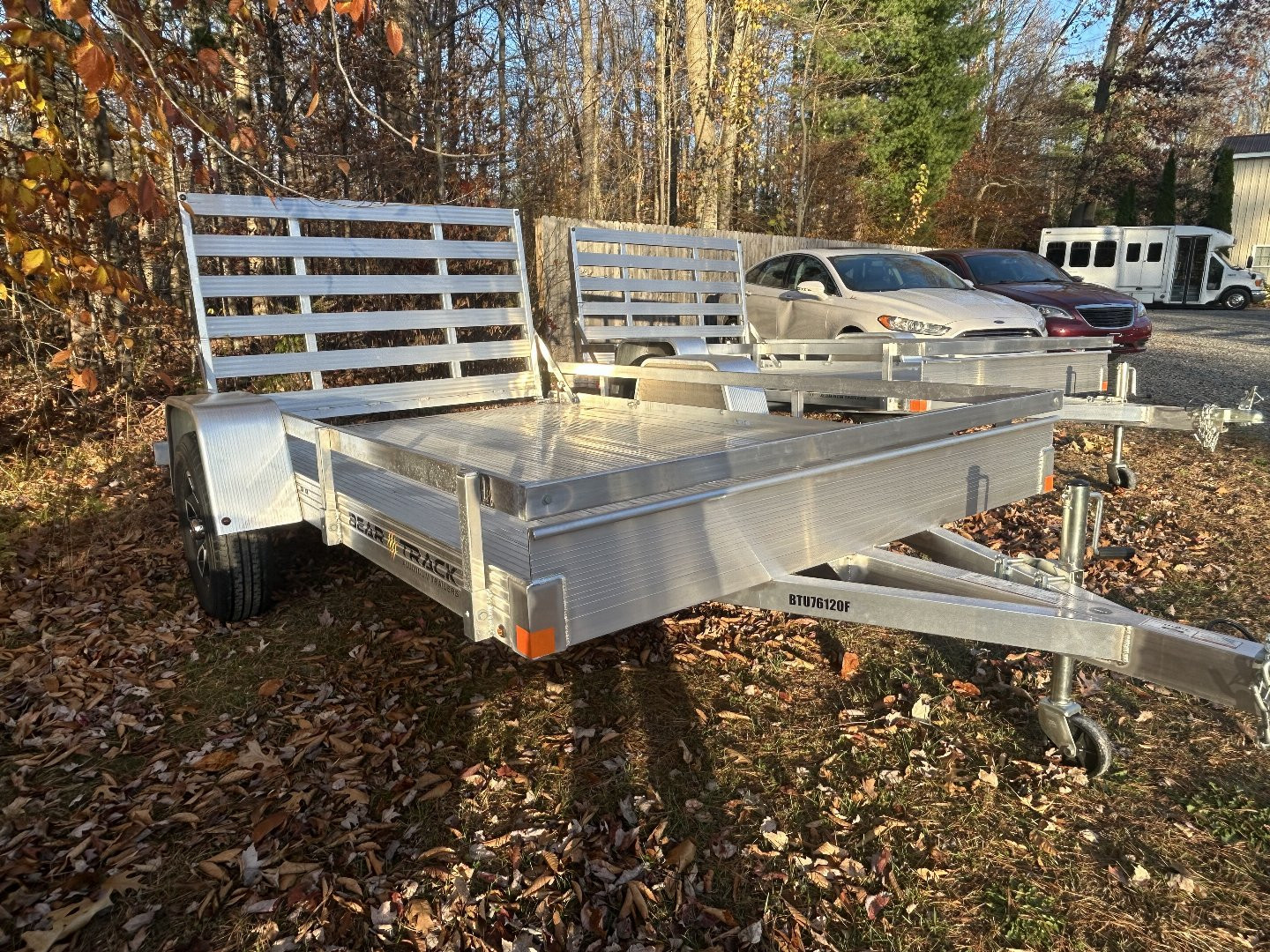 New 2025 Bear Track BTU76120F Utility Trailer
