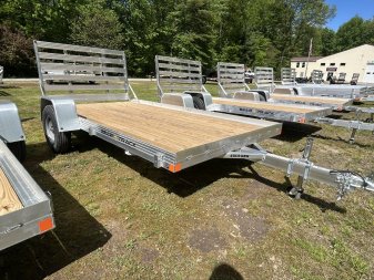 New 2025 BEAR TRACK BTU76144W Utility Trailer