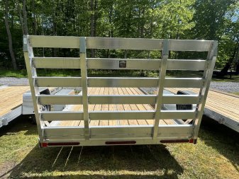New 2025 BEAR TRACK BTU76144W Utility Trailer