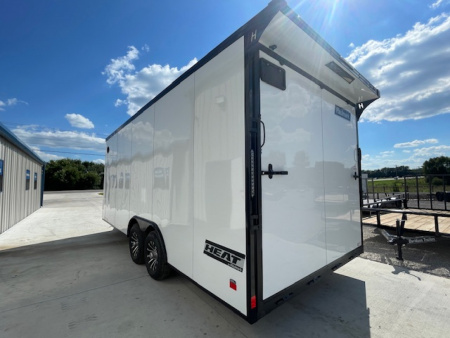 New 2026 HAULMARK HEAT 8'6" X 20' TANDEM (2) 5200lb AXLE ENCLOSED RACE CAR HAULER