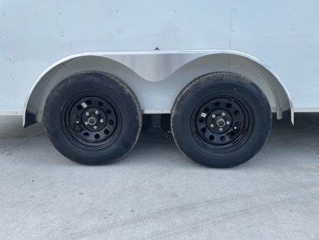 New 2025 PACE AMERICAN 7X16 OUTBACK DLX TANDEM (2)AXLE W/7'INTERIOR HEIGHT