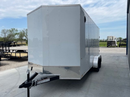 New 2025 PACE AMERICAN 7X16 OUTBACK DLX TANDEM (2)AXLE W/7'INTERIOR HEIGHT