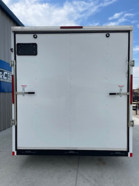 New 2025 PACE AMERICAN 7X16 OUTBACK DLX TANDEM (2)AXLE W/7'INTERIOR HEIGHT