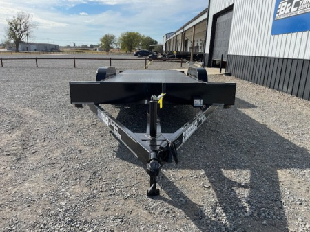 New 2025 DAVIDSON 83X20 FULL TILT CAR HAULER, STEEL FLOOR, (2)3500lb AXLES