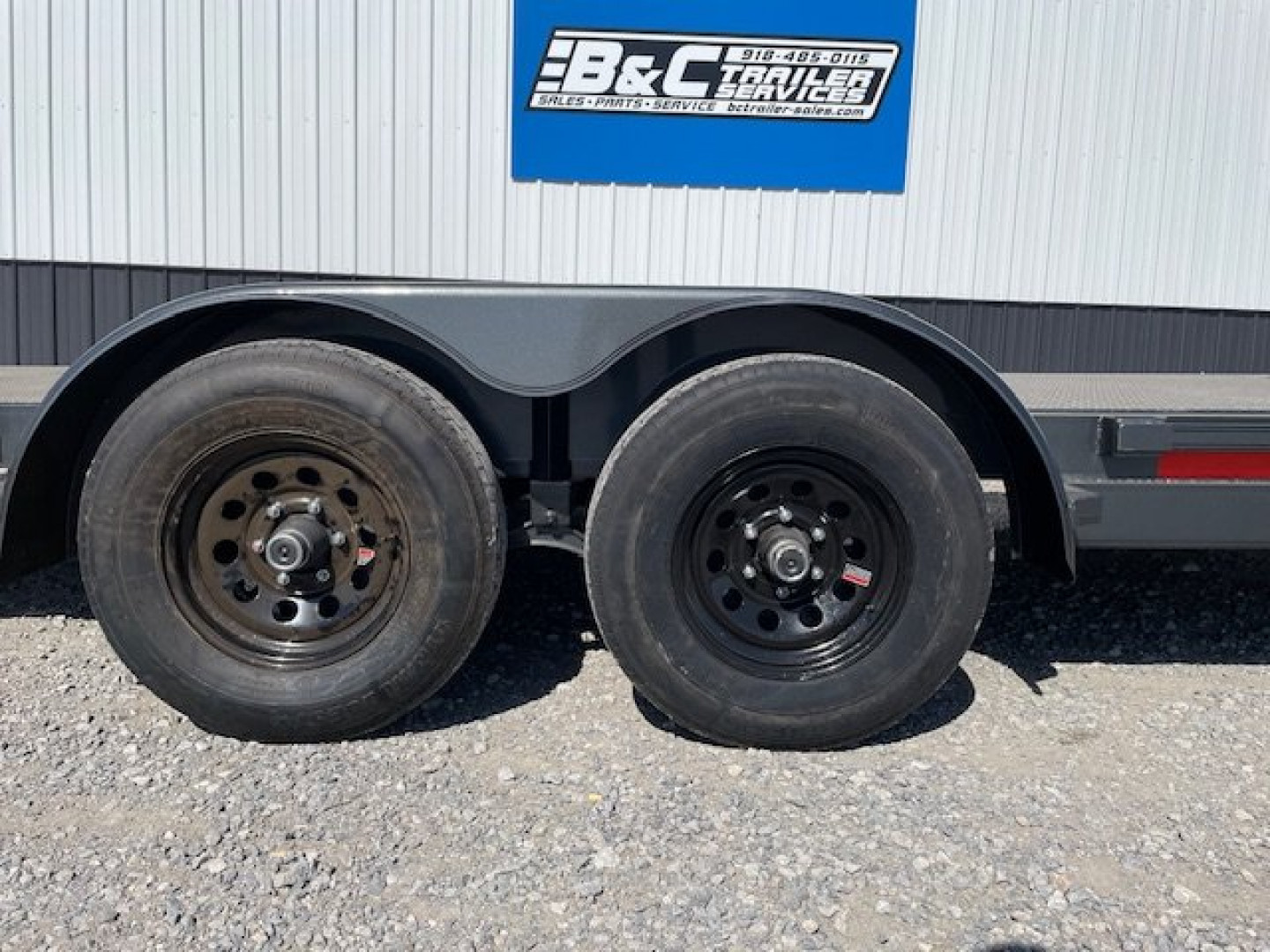 New 2025 DAVIDSON 83X20 FULL TILT STEEL FLOOR EQUIPMENT/CAR HAULER W/ TANDEM 5200# AXLES