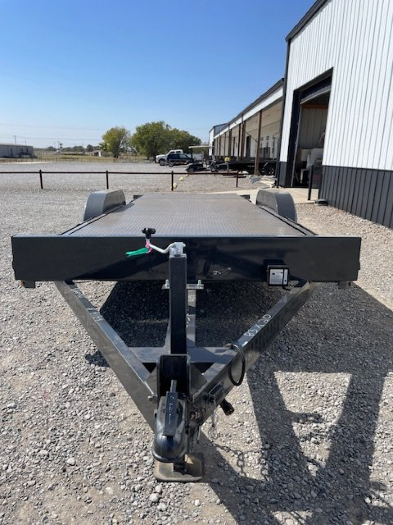 New 2025 DAVIDSON 83X20 FULL TILT STEEL FLOOR EQUIPMENT/CAR HAULER W/ TANDEM 5200# AXLES