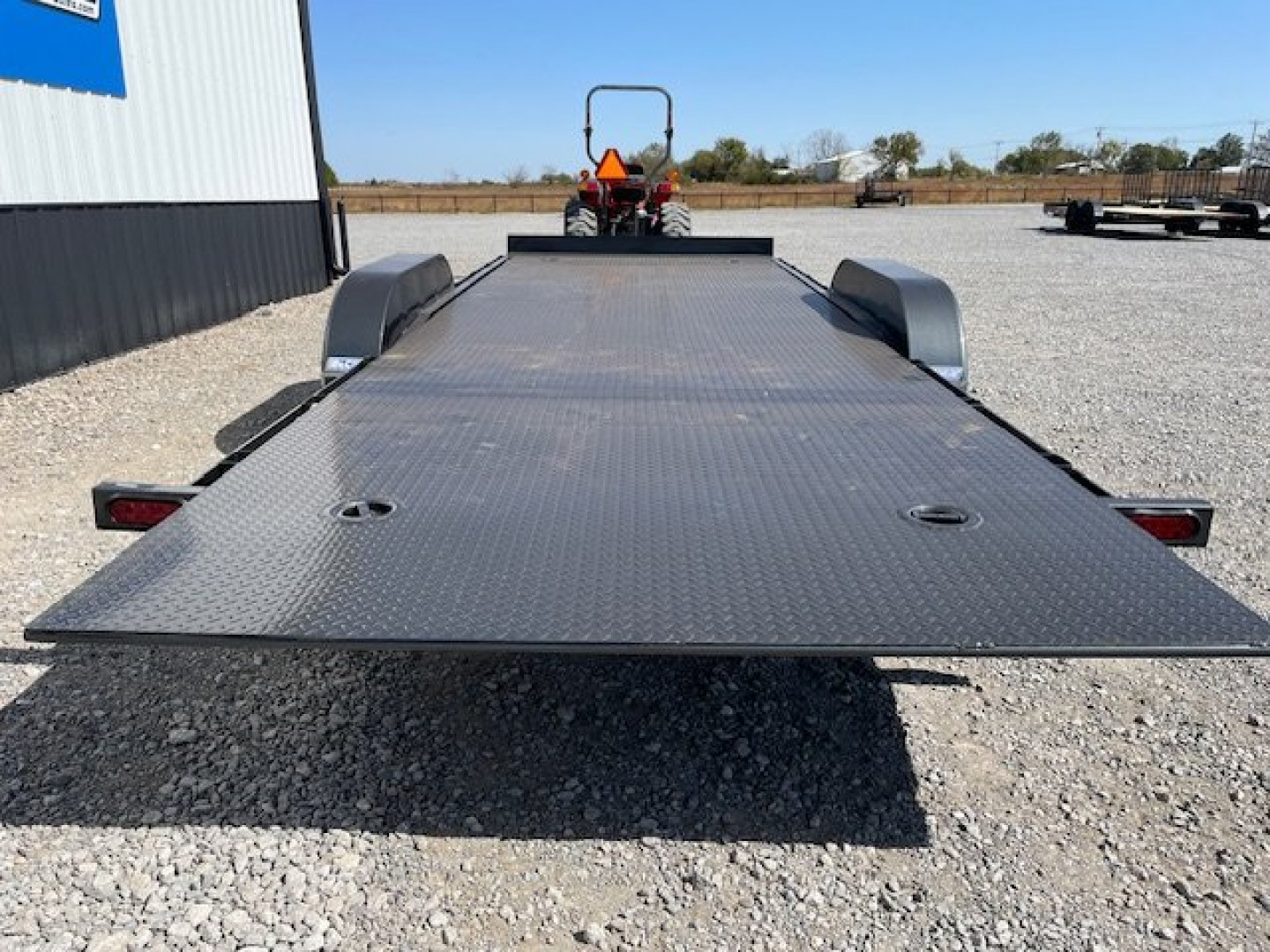 New 2025 DAVIDSON 83X20 FULL TILT STEEL FLOOR EQUIPMENT/CAR HAULER W/ TANDEM 5200# AXLES