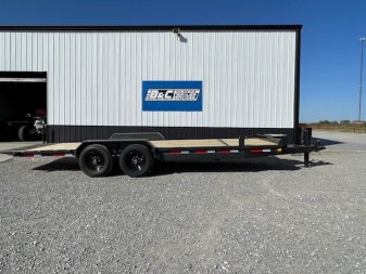 New 2025 DAVIDSON 83X22 (18+4) EQUIPMENT/CAR HAULER TILT BED W/(2) 7K AXLES