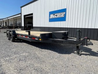 New 2025 DAVIDSON 83X22 (18+4) EQUIPMENT/CAR HAULER TILT BED W/(2) 7K AXLES
