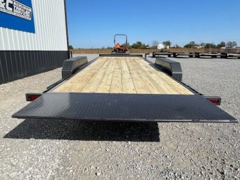 New 2025 DAVIDSON 83X22 (18+4) EQUIPMENT/CAR HAULER TILT BED W/(2) 7K AXLES