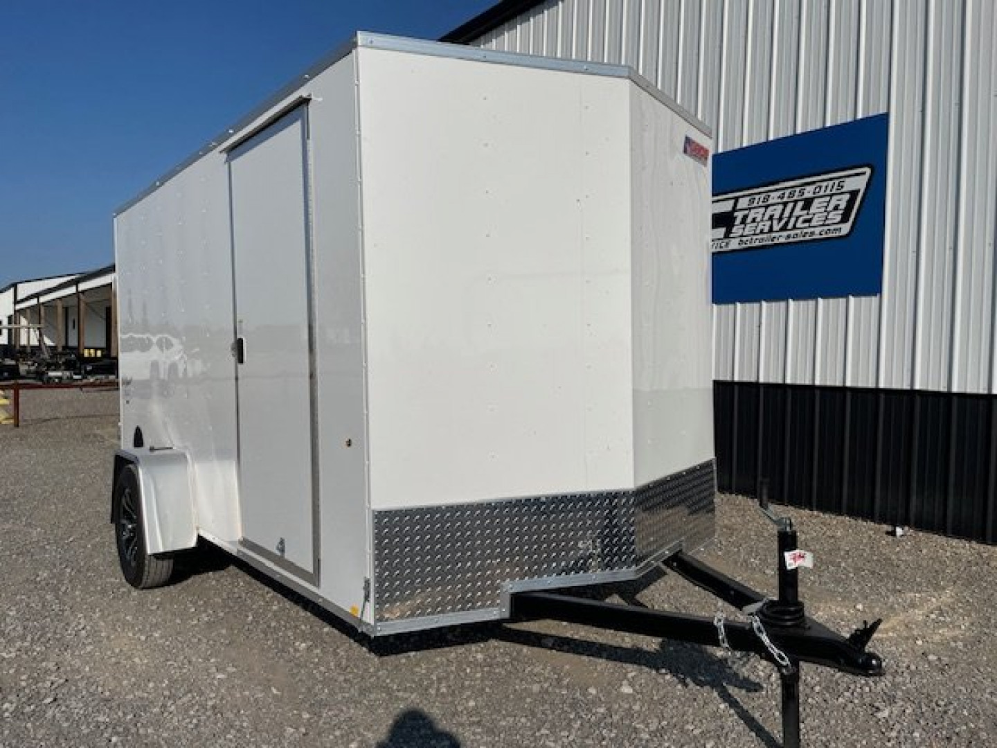 New 2025 PACE AMERICAN 6X12 (1)SINGLE AXLE ENCLOSED/CARGO