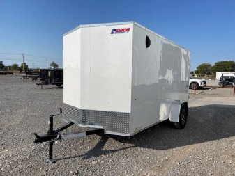 New 2025 PACE AMERICAN 6X12 (1)SINGLE AXLE ENCLOSED/CARGO