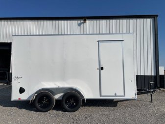 New 2025 PACE AMERICAN 7X14 (2)TANDEM AXLE W/ 7' INTERIOR HEIGHT