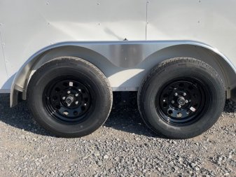New 2025 PACE AMERICAN 7X14 (2)TANDEM AXLE W/ 7' INTERIOR HEIGHT