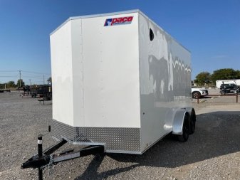 New 2025 PACE AMERICAN 7X14 (2)TANDEM AXLE W/ 7' INTERIOR HEIGHT