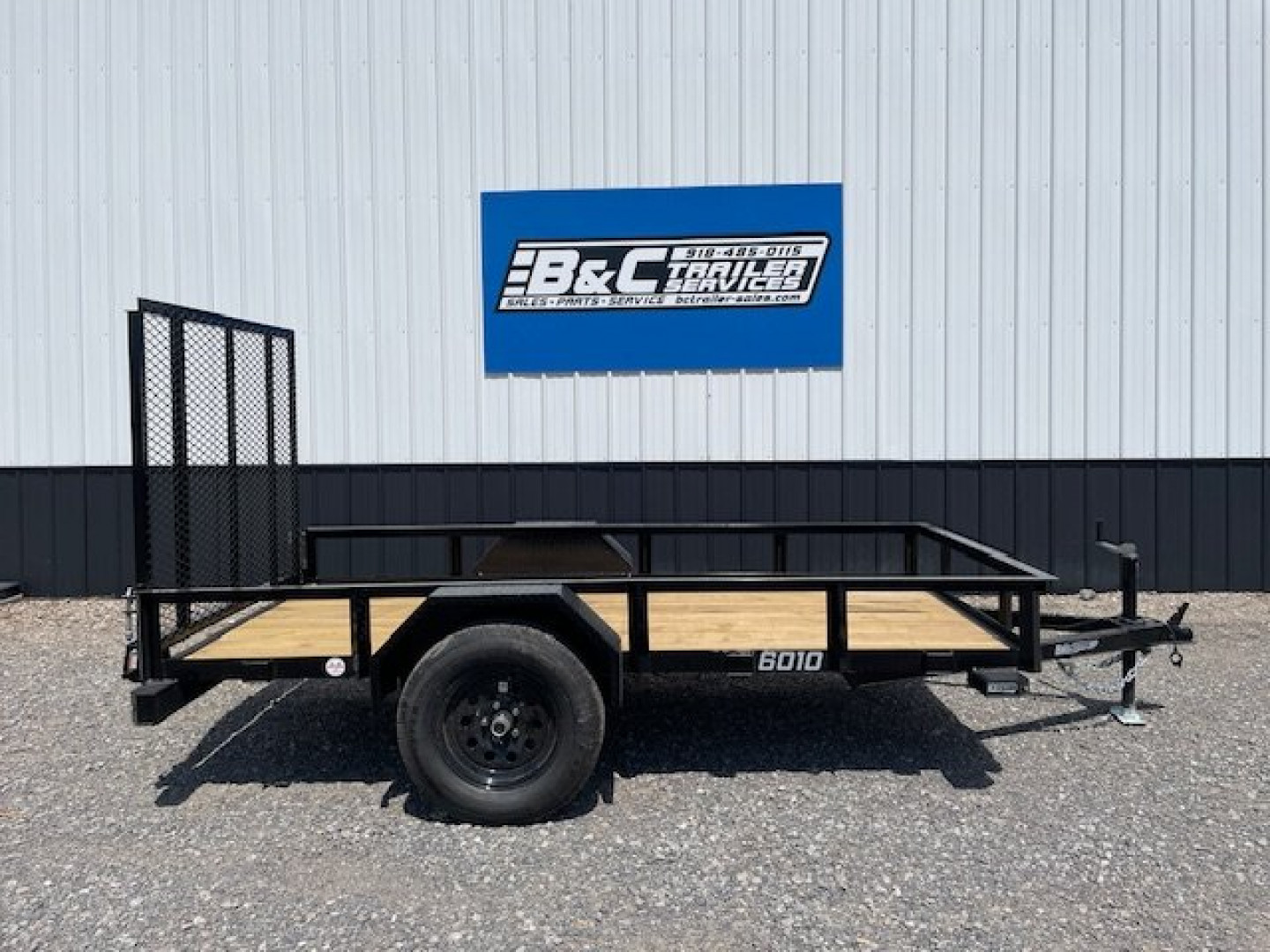 New 2024 DOOLITTLE 5X10 (1)SINGLE AXLE UTILITY TRAILER W4' GATE