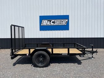 New 2024 DOOLITTLE 5X10 (1)SINGLE AXLE UTILITY TRAILER W4' GATE