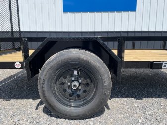 New 2024 DOOLITTLE 5X10 (1)SINGLE AXLE UTILITY TRAILER W4' GATE