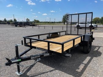 New 2024 DOOLITTLE 5X10 (1)SINGLE AXLE UTILITY TRAILER W4' GATE