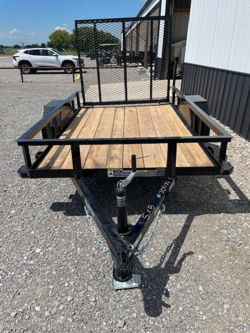 New 2024 DOOLITTLE 5X8 (1)SINGLE AXLE UTILITY W/4' GATE