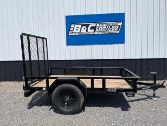 New 2024 DOOLITTLE 5X8 (1)SINGLE AXLE UTILITY W/4' GATE
