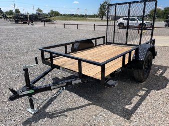 New 2024 DOOLITTLE 5X8 (1)SINGLE AXLE UTILITY W/4' GATE