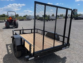 New 2024 DOOLITTLE 5X8 (1)SINGLE AXLE UTILITY W/4' GATE
