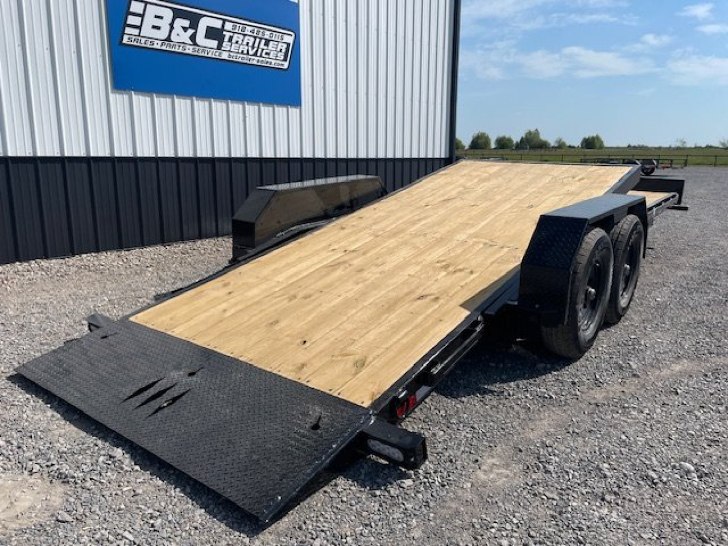 New 2024 DOOLITTLE 82X22 16+6 EQUIPMENT EZ LOADER TILT BED W/ TANDEM 7K AXLES