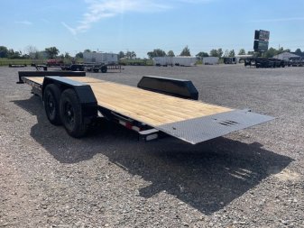 New 2024 DOOLITTLE 82X22 16+6 EQUIPMENT EZ LOADER TILT BED W/ TANDEM 7K AXLES