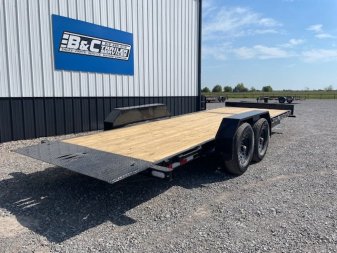 New 2024 DOOLITTLE 82X22 16+6 EQUIPMENT EZ LOADER TILT BED W/ TANDEM 7K AXLES