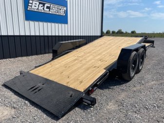 New 2024 DOOLITTLE 82X22 16+6 EQUIPMENT EZ LOADER TILT BED W/ TANDEM 7K AXLES