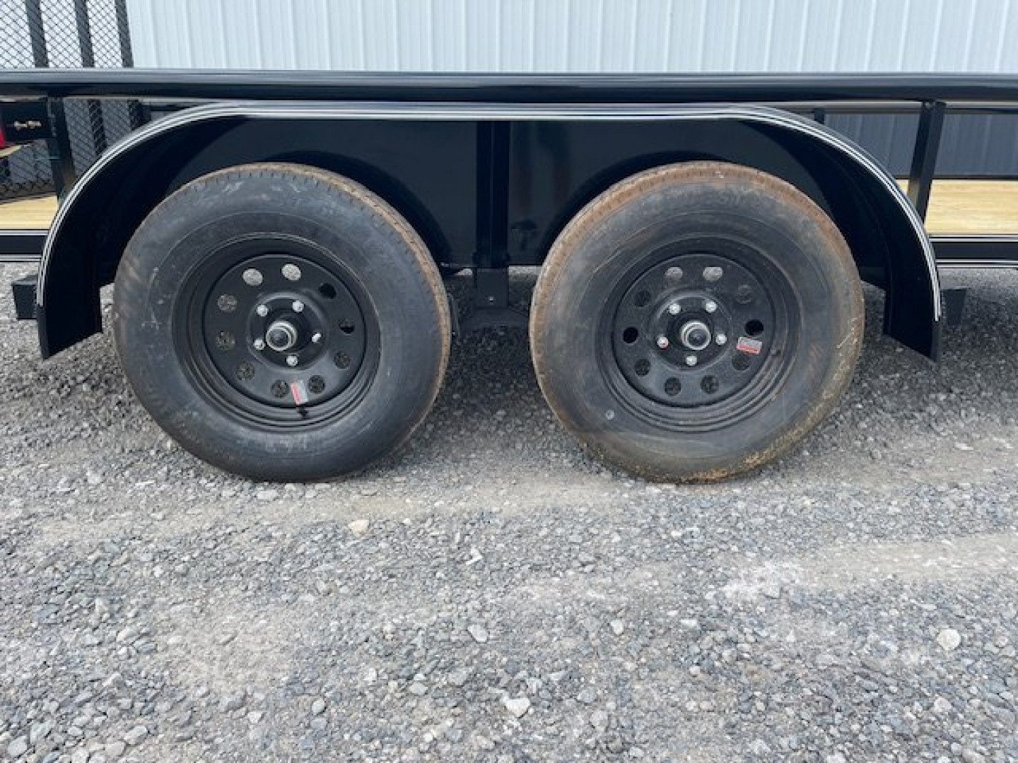 New 2024 DAVIDSON 83X14 TANDEM AXLE PIPE TOP UTILITY W/4' GATE