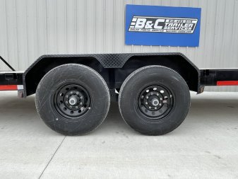 New LONGHORN 83X24 GOOSENECK LO BOY CAR HAULER  EQUIPMENT TRAILER (2)7K AXLES