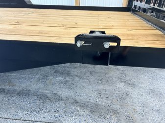 New 2024 TOP HAT 83X18 CAR HAULER W/ 4' RAMPS, 2' DOVETAIL