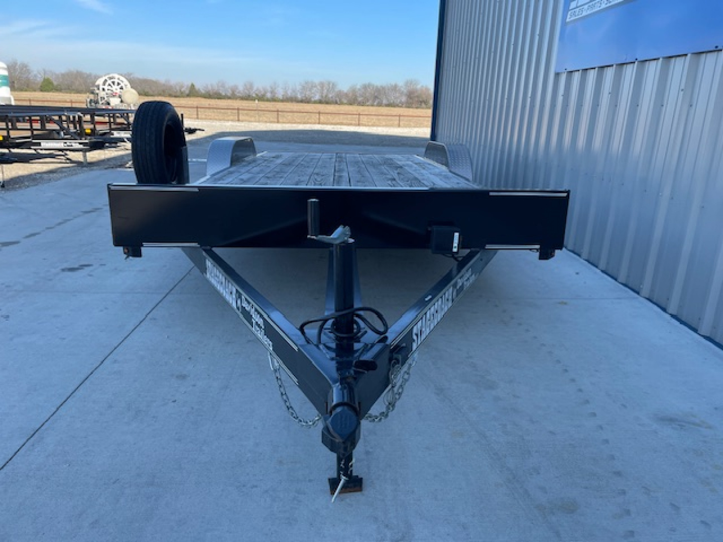 New 2025 DAVIDSON 83X20 CAR HAULER W/ PO RAMPS, WOOD FLOOR, 2' DIAMOND DOVE, TANDEM (2)3500#AXLES